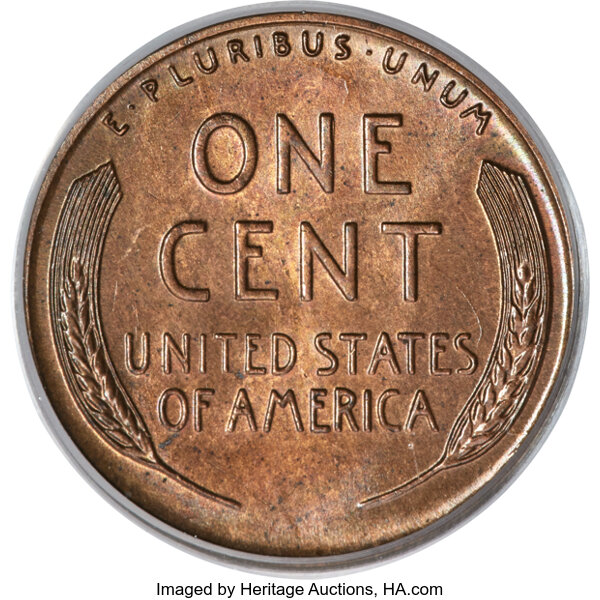 image for: 1955 1C Doubled Die Obverse, FS-101, MS64 Red PCGS....