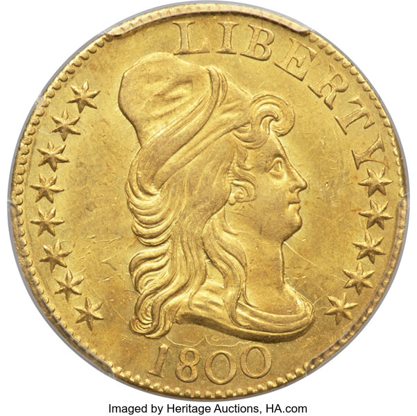 image for: 1800 $5 BD-4, R.4, MS64 PCGS. CAC....