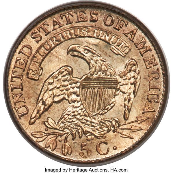 image for: 1831 H10C V-1, LM-6, R.1, MS67 PCGS....