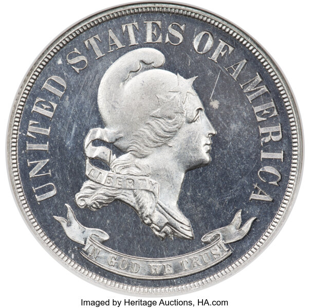 image for: 1870 50C Standard Silver Half Dollar, Judd-944, Pollock-1072, R.7, PR65 NGC....