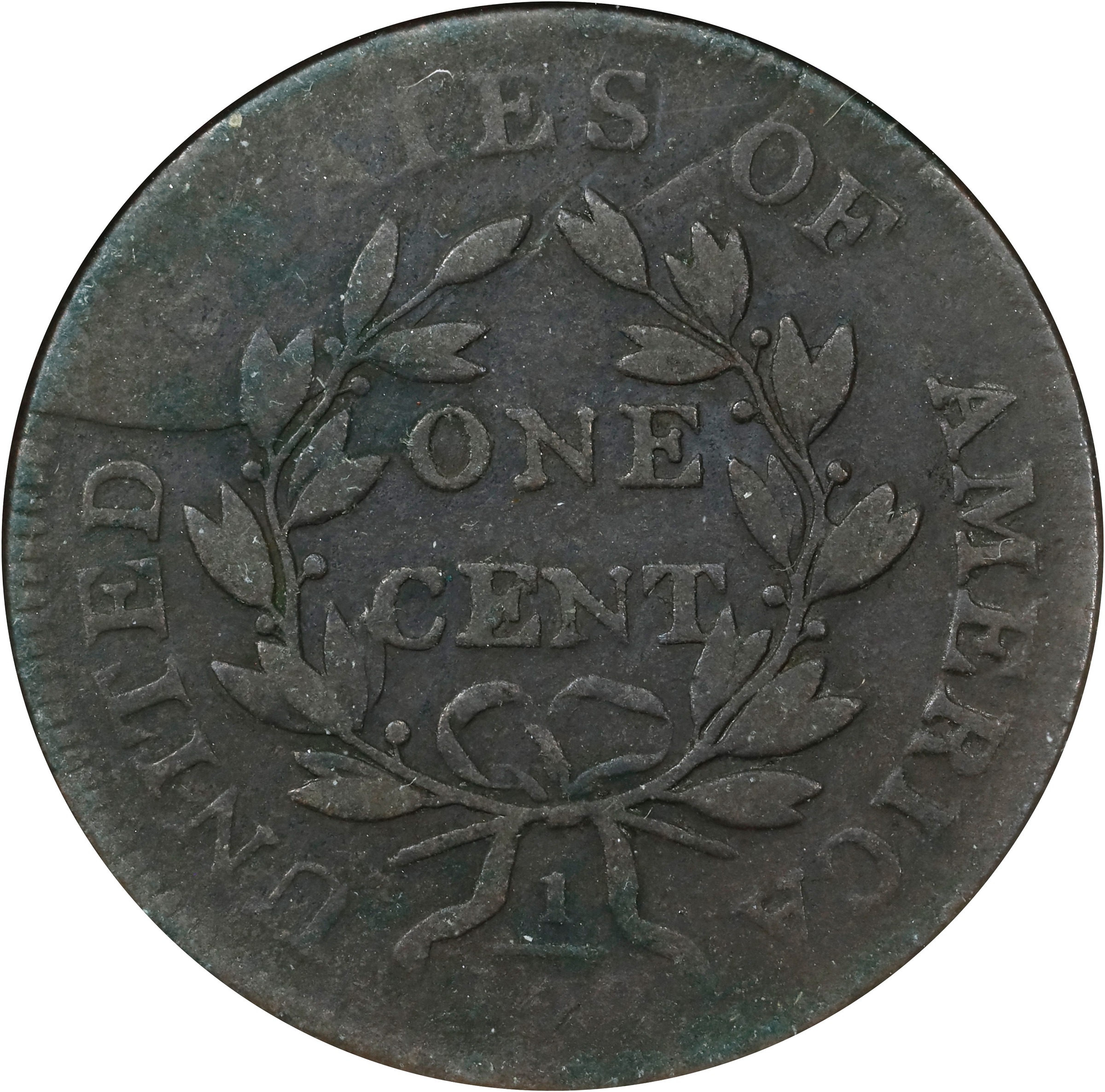image for: 1803 Draped Bust Cent. S-263, B-22. Rarity-3. Small Date, Small Fraction. Fine Details--Corroded (ANACS). OH.