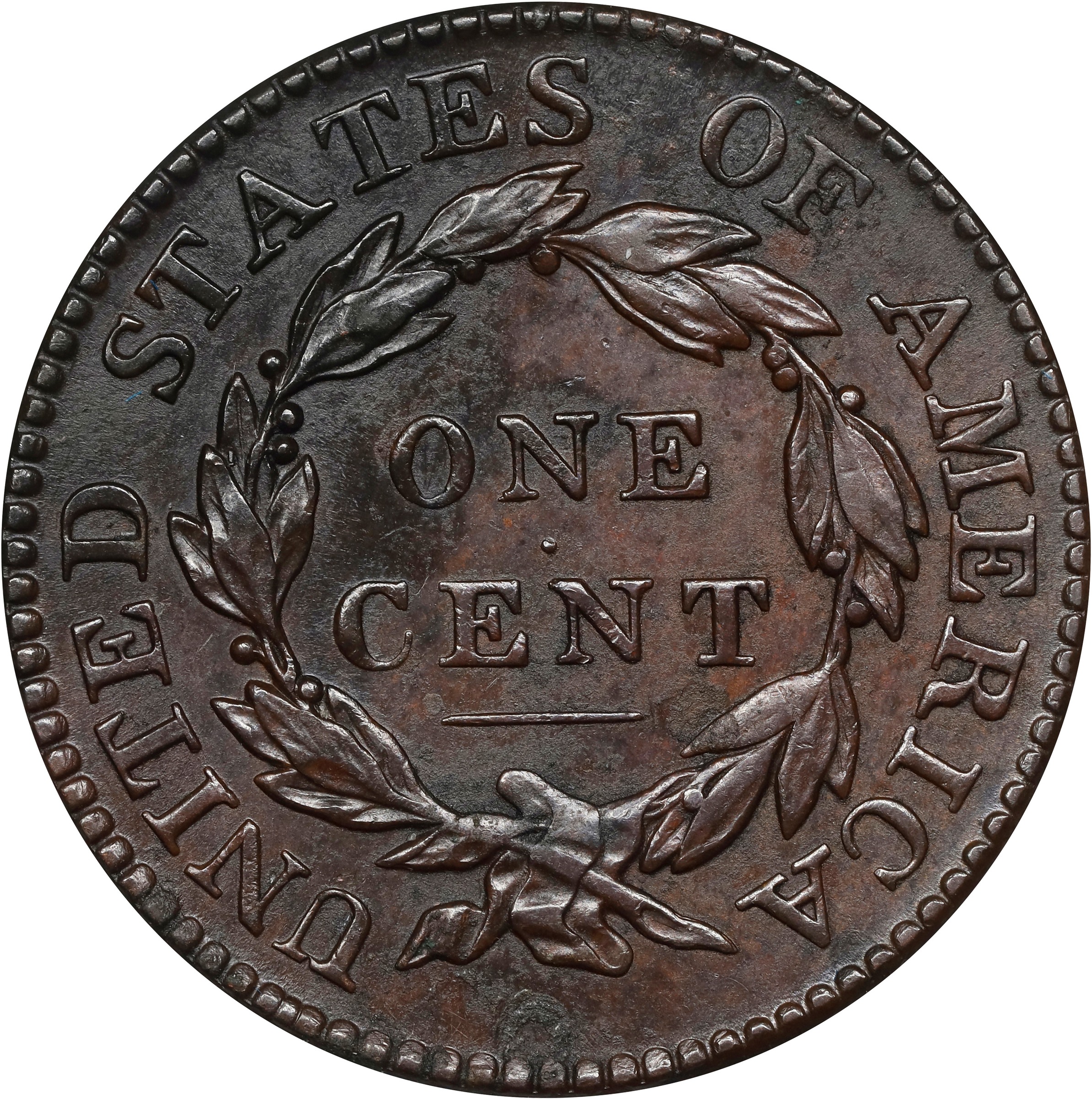 image for: 1819/(8) Matron Head Cent. N-2. Rarity-1. Large Date. About Uncirculated.