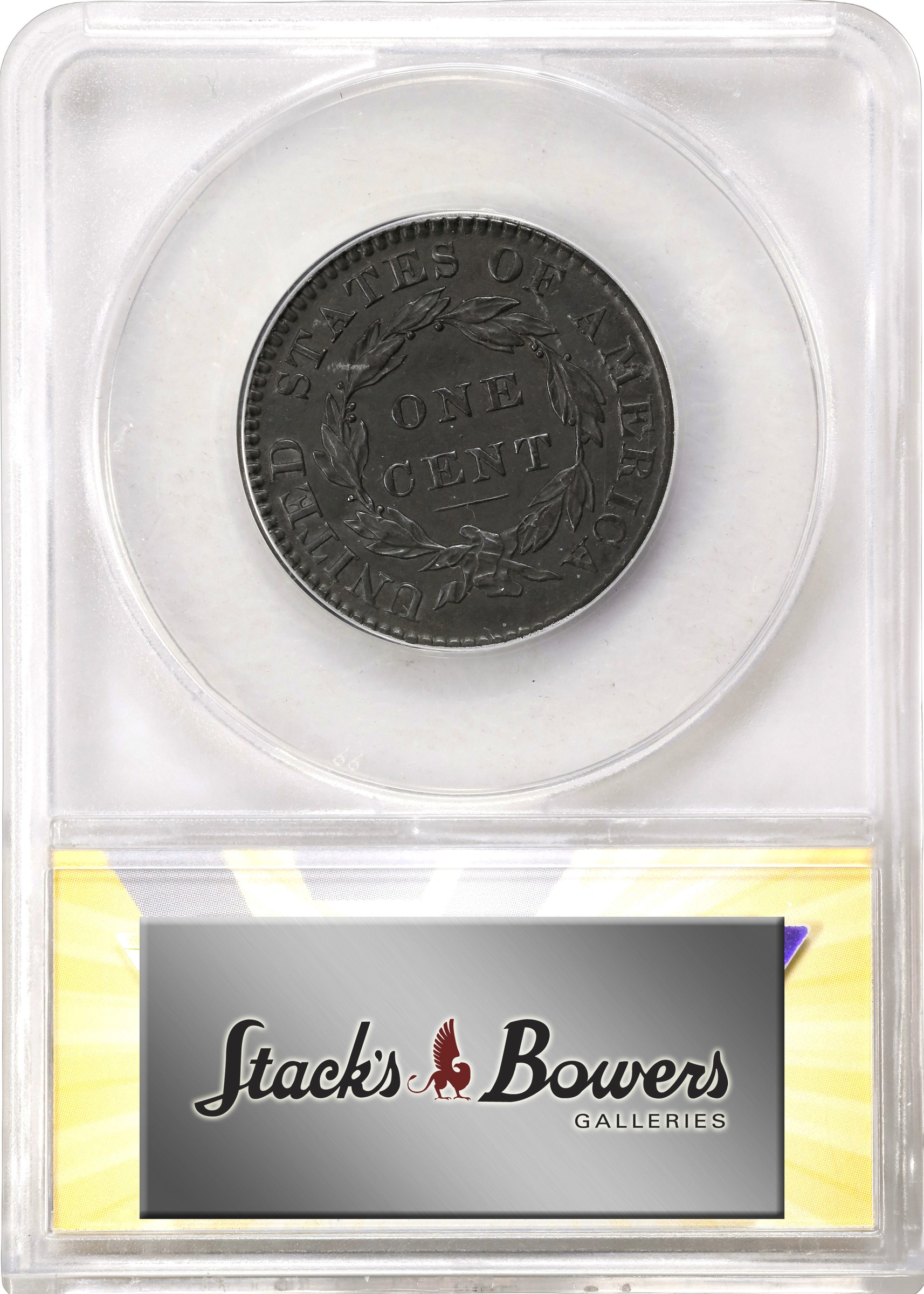 image for: 1820 Matron Head Cent. N-7. Rarity-2. Small Date. EF-40 Details--Corroded (ANACS).