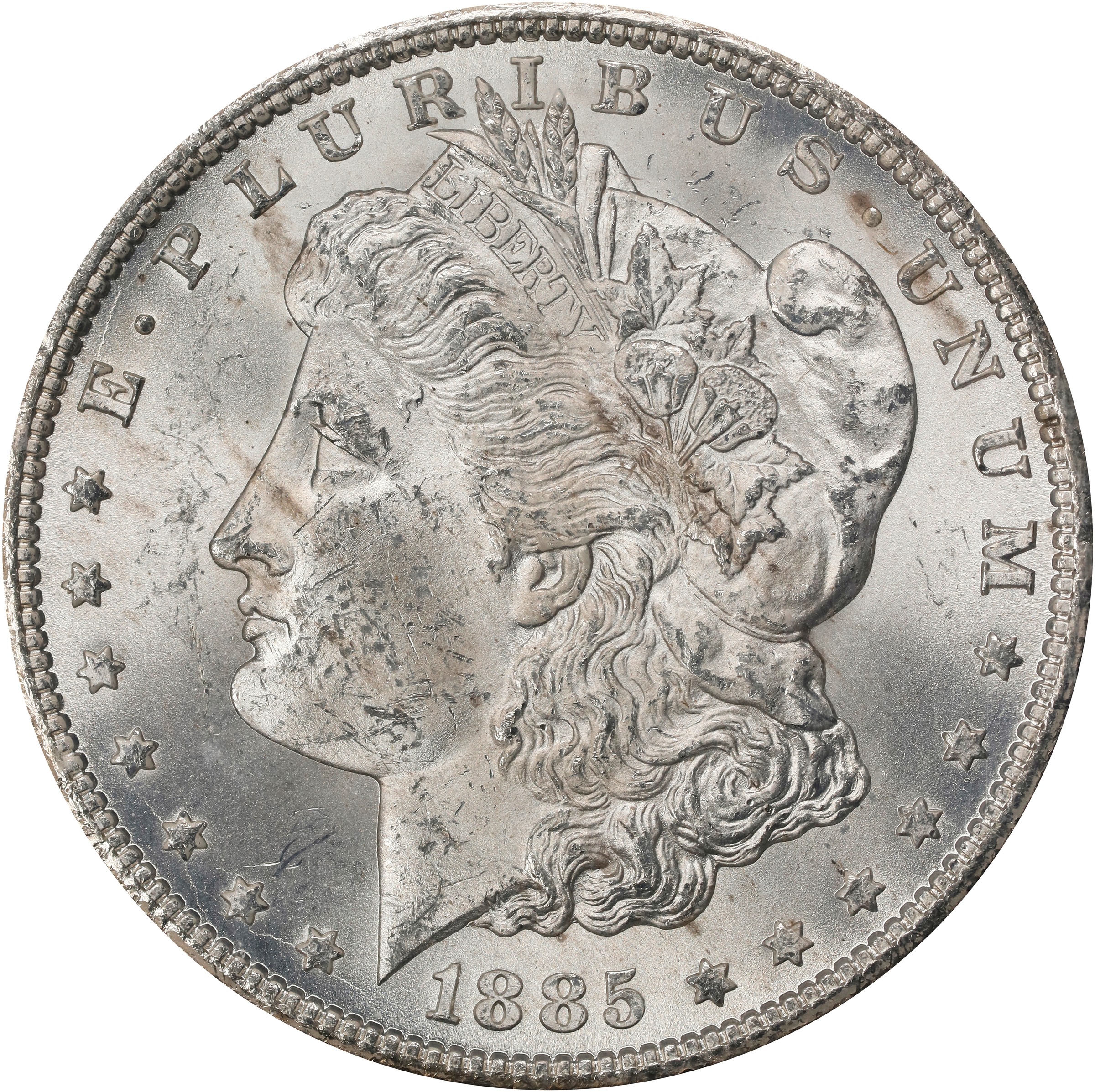 image for: 1885-CC GSA Morgan Silver Dollar. Mint State (Uncertified).