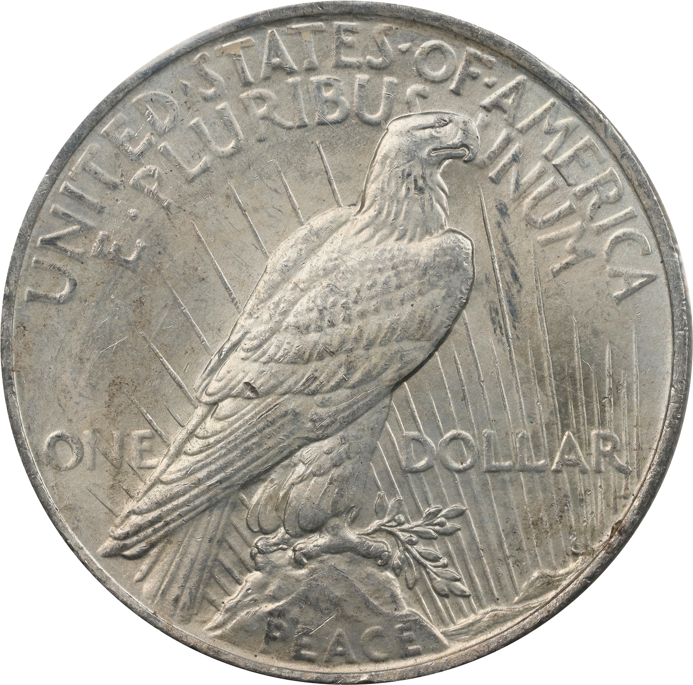 image for: 1923 GSA Peace Silver Dollar. GSA Soft Pack. Mint State (Uncertified).