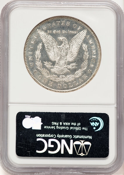 image for: 1878-CC $1 Wing Lines, VAM-11, MS61 Prooflike NGC. A Top 100 Variety, NGC Census: 7 in 61 (1 in 61*), 76 finer (10/25). CDN...