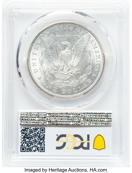 1897 Pitted Reverse One Dollar VAM 6A MS Values | Greysheet