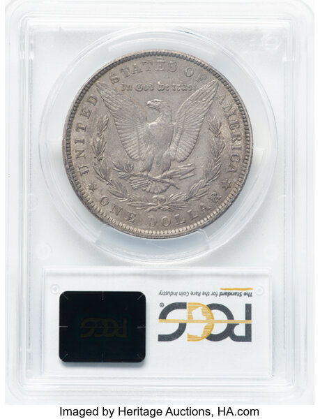 image for: 1901 $1 Doubled Die Reverse, Shifted Eagle, VAM-3, AU53 PCGS. A Top 100 variety. PCGS Population: (9/24)....