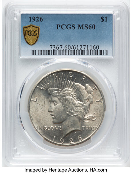 1926 $1 F15 CAC thumbnail 20
