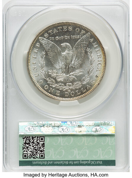 1900-O/CC $1 MS61 CAC thumbnail 2