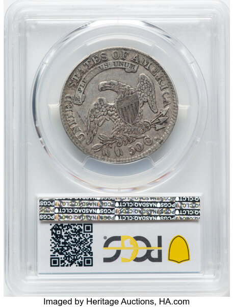 image for: 1833 50C O-106, R.2, XF40 PCGS.  Mintage 5,206,000....
