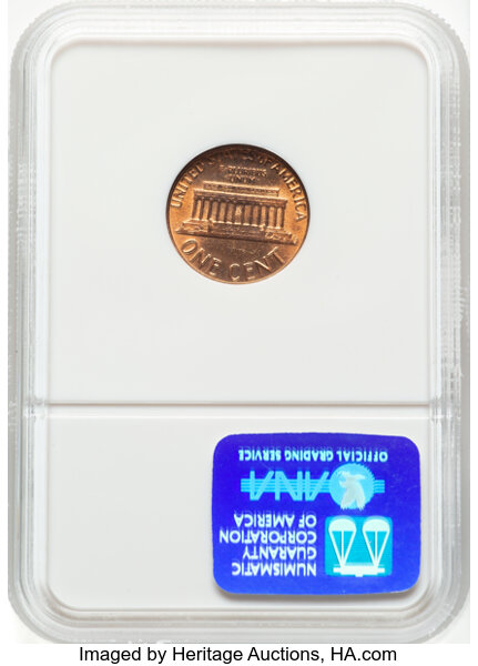 image for: 1983 1C Doubled Die Reverse, FS-801, MS65 Red and Brown NGC. Die 1. CDN: $260 Whsle. Bid for NGC/PCGS MS65....