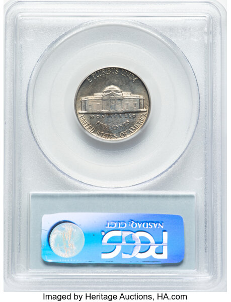 image for: 1954-D 5C MS65 Full Steps PCGS. Ex: Compradore Collection. PCGS Population: 33 in 65 (1 in 65+), 10 finer (10/25). CDN: $70...