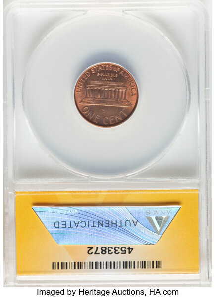 image for: 1988 1C Wide AM, WTRD-005, FS-901, MS64 Red ANACS. RDV-006....