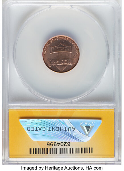 image for: 2018-D 1C Shield MS69 Red ANACS.  ...