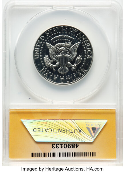 image for: 1964 50C Accented Hair, FS-401, PR66 ANACS.  ...