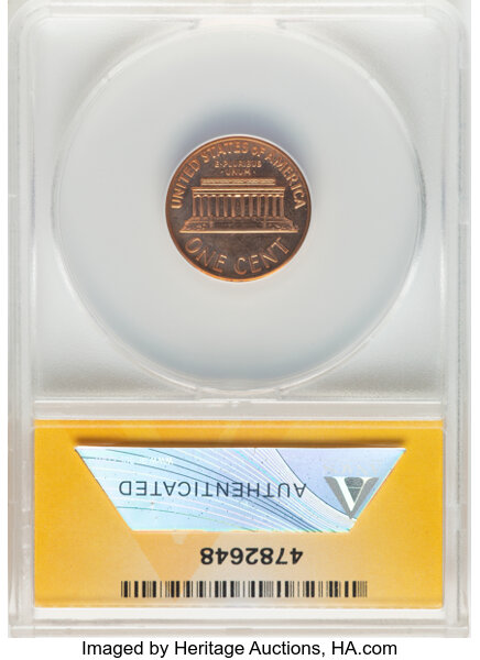 image for: 1970-S 1C Large Date Over Small Date, Double Die Obverse 3, FS-102, PR66 Red ANACS.  Mintage 2,632,810....