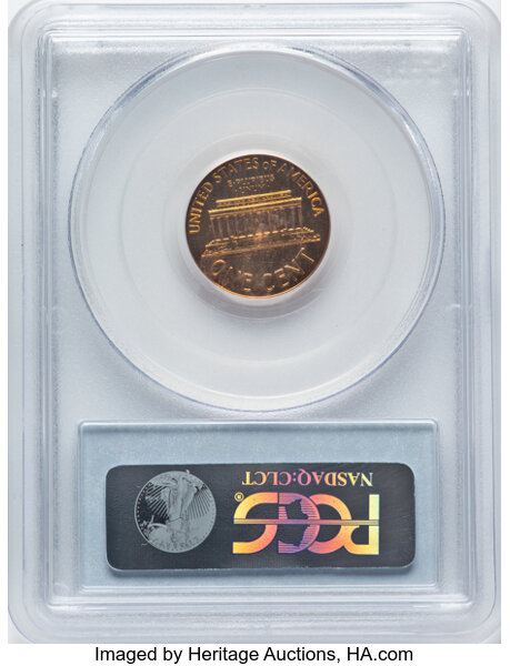 image for: 1960 1C Large Over Small Date, Tripled Die Obverse, FS-103, PR67 Red PCGS. Formerly FS-023. PCGS Population: (41/22)....