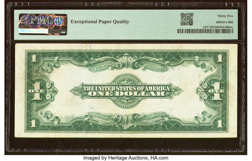 image for: Fr. 237* $1 1923 Silver Certificate Star Note PMG Choice Very Fine 35 EPQ....