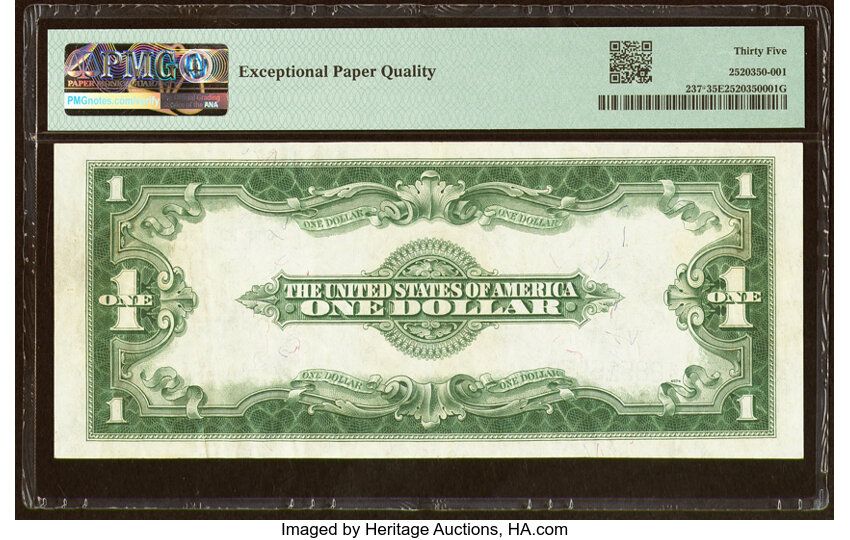 image for: Fr. 237* $1 1923 Silver Certificate Star Note PMG Choice Very Fine 35 EPQ....