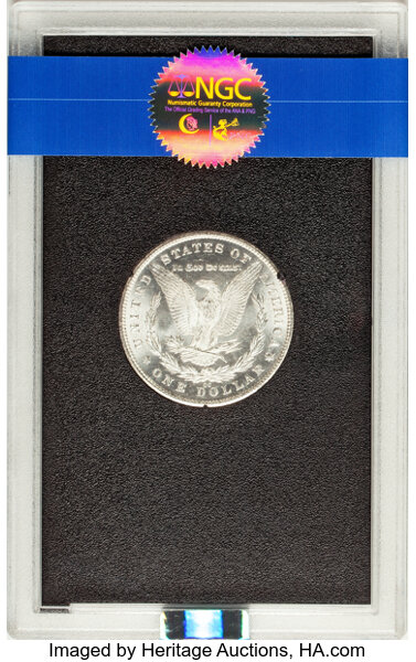 1881 CC GSA Hoard, Hard package One Dollar MS Values | Greysheet