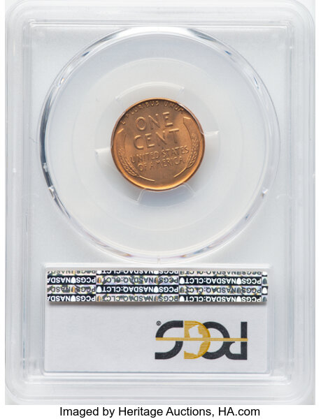 image for: 1938-S/S/S 1C Repunched Mintmark, FS-502, MS66 Red PCGS. Formerly FS-016.5.  CDN: $150 Whsle. Bid for NGC/PCGS MS66....