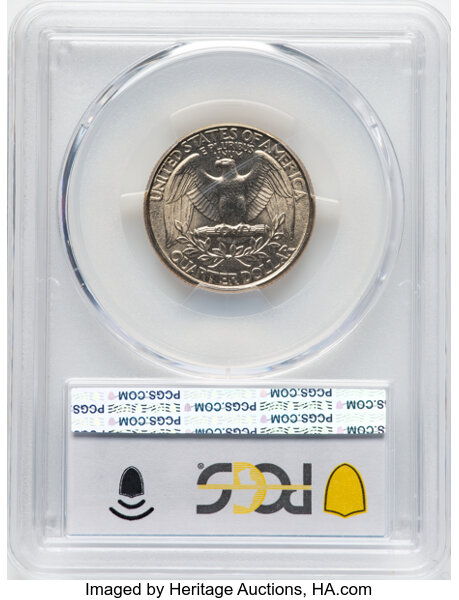 image for: 1996-P 25C MS68 PCGS.  CDN: $200 Whsle. Bid for NGC/PCGS MS68. ...