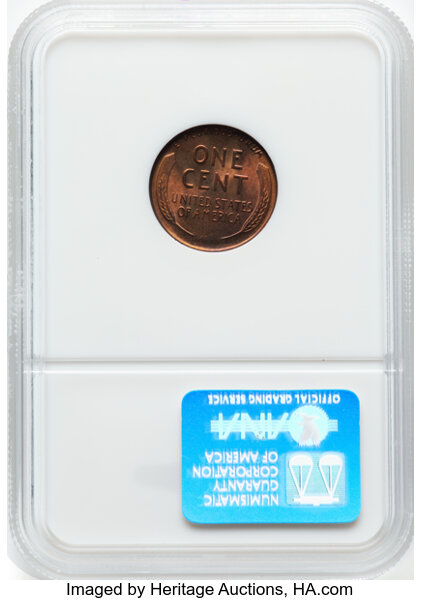 image for: 1933 1C MS66 Red and Brown NGC. NGC Census: 14 in 66 (1 in 66+, 1 in 66*), 1 finer (10/25). CDN: $100 Whsle. Bid for NGC/PC...