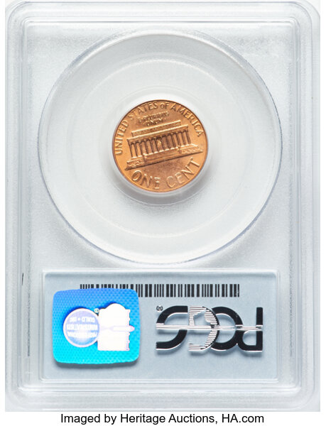 image for: 1983 1C Doubled Die Reverse, FS-801, MS65 Red PCGS.  CDN: $300 Whsle. Bid for NGC/PCGS MS65....