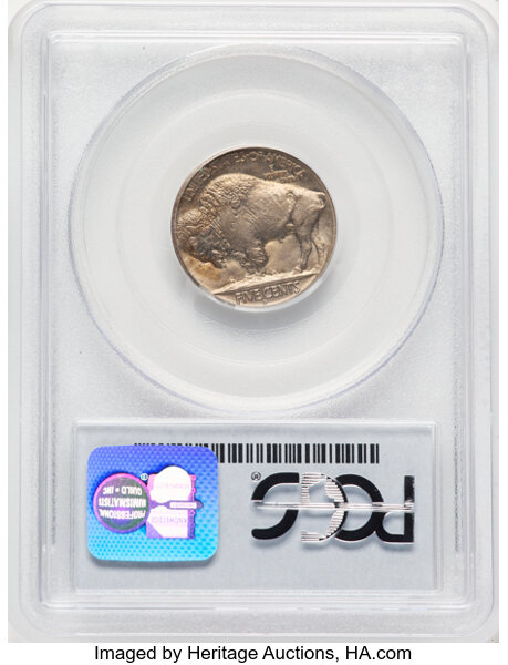1913-D 5c Buffalo, Type 2 MS68 CAC thumbnail 8