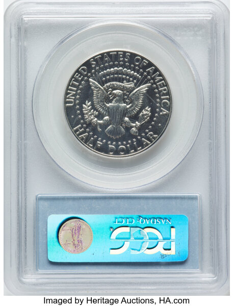 image for: 1964 50C Accented Hair, FS-401, PR68 PCGS.  CDN: $190 Whsle. Bid for NGC/PCGS PR68....