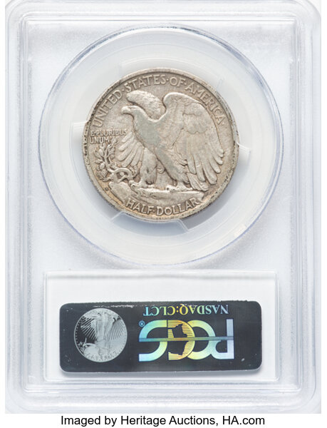 1919-D 50c VF35 thumbnail 2