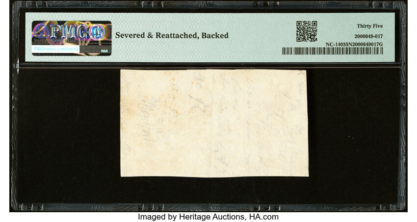 image for: North Carolina December, 1771 30s PMG Choice Very Fine 35 Net....