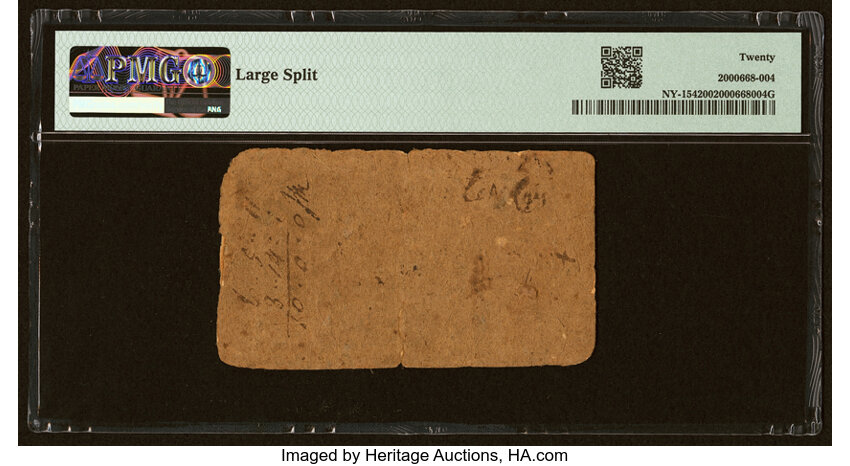 image for: New York April 15, 1758 £10 PMG Very Fine 20....