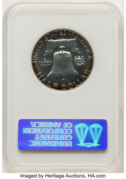 thumbnail for: 1962 50c NGC PR67