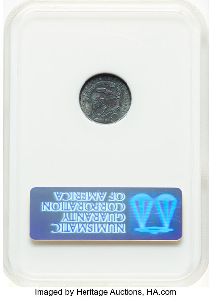 image for: 1831 H10C V-3, LM-7, R.2, MS63 PCGS. Housed in a Generation 4 fatty holder. CDN: $780 Whsle. Bid for NGC/PCGS MS63. Mintage...