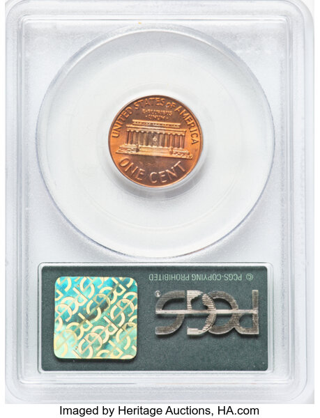 image for: 1972 1C Doubled Die Obverse, FS-101, MS65 Red PCGS. Housed in a Generation 3.1 green label holder. CDN: $690 Whsle. Bid for...