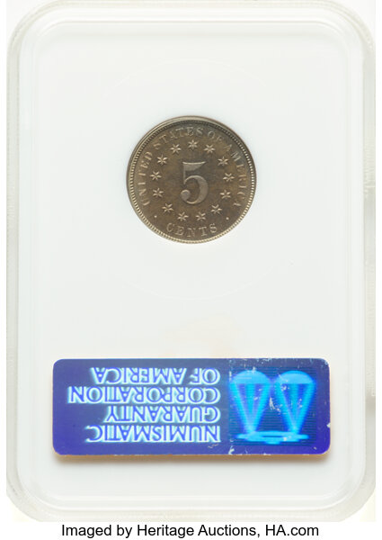 image for: 1880 5c NGC PR66