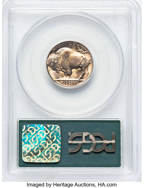 image for: 1938-D/S 5C FS-512 MS65 PCGS. Housed in a Generation 3.0 green label holder. CDN: $72 Whsle. Bid for NGC/PCGS MS65. Mintage...