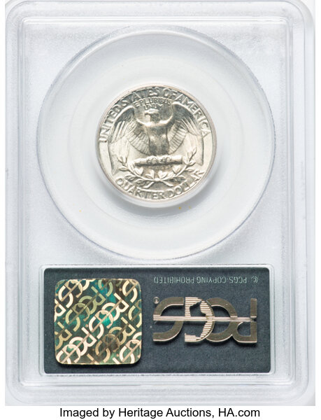 image for: 1934 25C Medium Motto, FS-402, MS65 PCGS. Housed in a Generation 3.1 green label holder.  CDN: $52 Whsle. Bid for NGC/PCGS ...