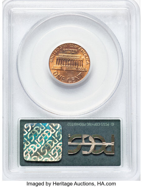 image for: 1984 1C Doubled Die Obverse, Doubled Ear, FS-101, MS66 Red PCGS. Housed in a Generation 3.1 green label holder.  CDN: $250 ...