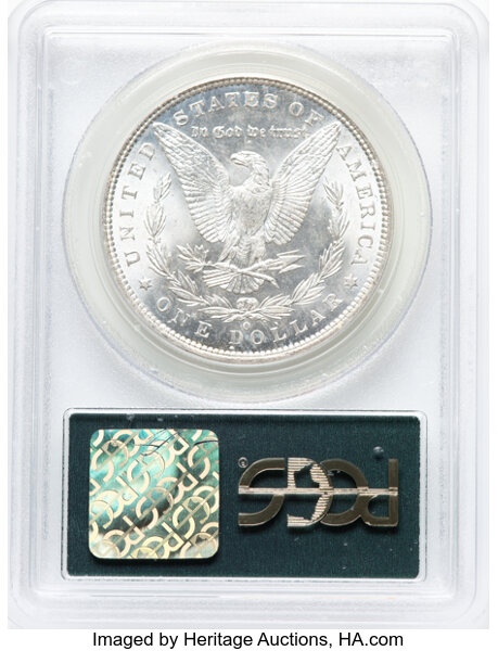 image for: 1900-O/CC $1 VAM-11 MS62 PCGS. Housed in a Generation 2.2 green label holder.  CDN: $700 Whsle. Bid for NGC/PCGS MS62. Mint...