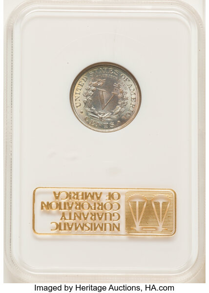 image for: 1891 5c NGC MS64