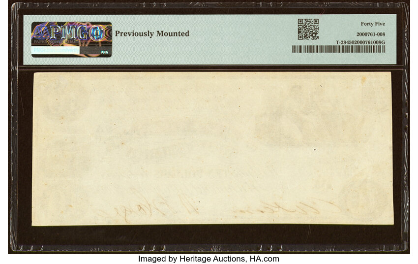 image for: T28 $10 1861 PF-10 Cr. 236B PMG Choice Extremely Fine 45....