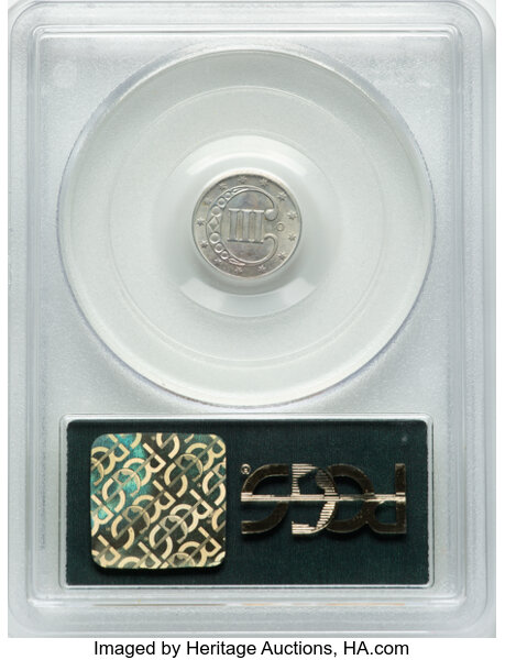 image for: 1851-O 3cS PCGS MS62