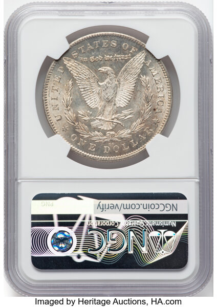 1880/79-CC $1  Reverse of 1878, VAM-4 VF35 CAC thumbnail 18