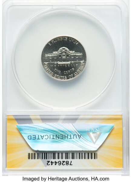 image for: 2011-P 5C MS68 Full Steps ANACS.  ...
