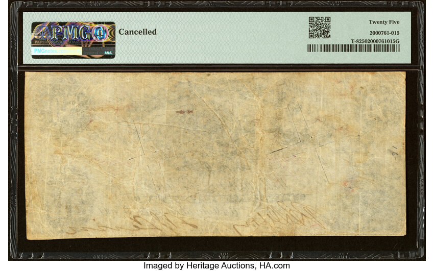 image for: T8 $50 1861 PF-7 Cr. 19 PMG Very Fine 25....