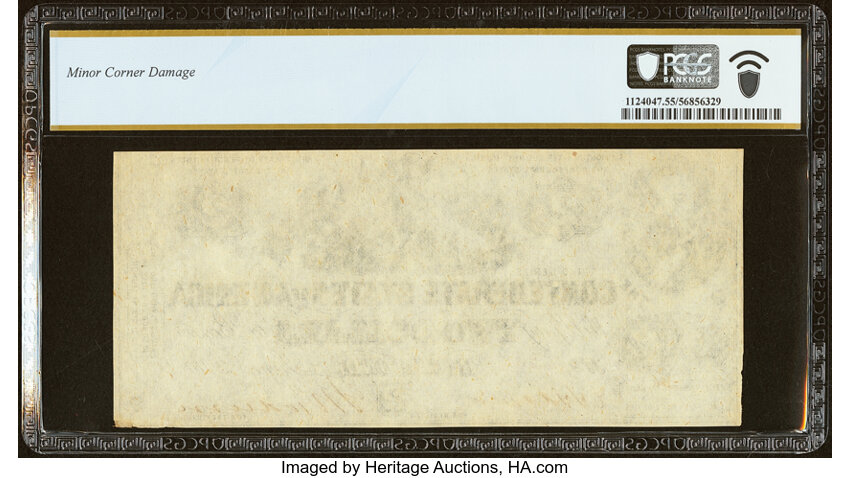 image for: T42 $2 1862 PF-5 Cr. 337 PCGS Banknote About Unc 55....