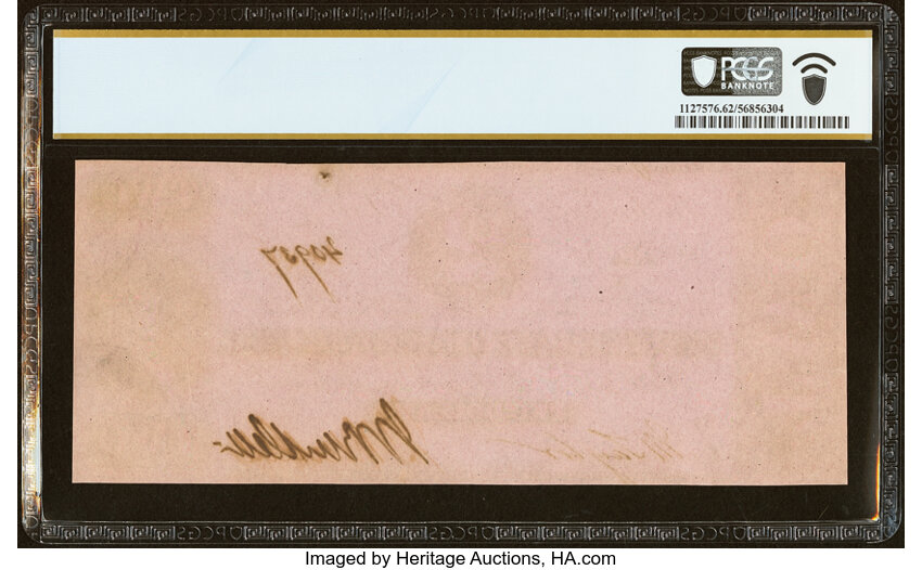 image for: T54 $2 1862 PF-11 Cr. 392 PCGS Banknote Uncirculated 62....